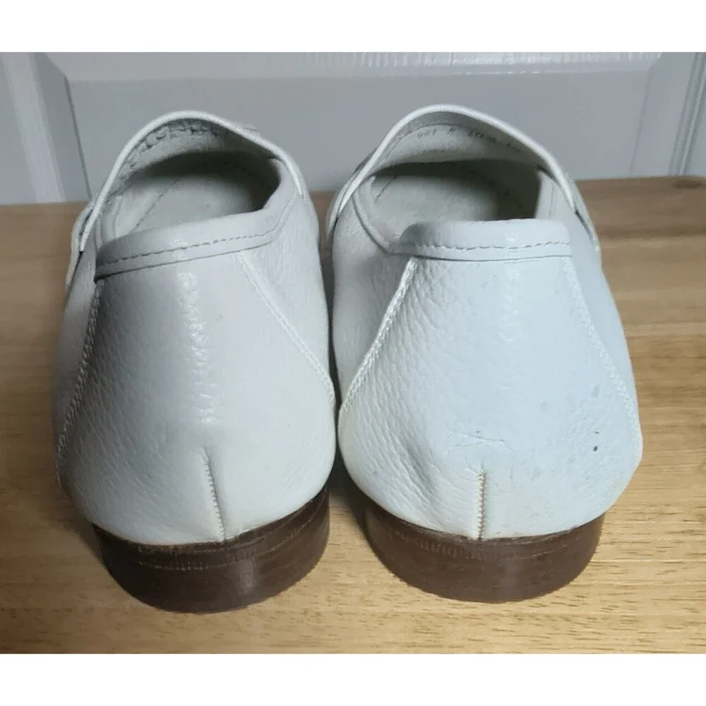 Cole Hahn Penny Loafer With Tassell, New, 10.5 White